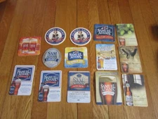 Samuel Adams Beer Coaster LOT of 14 