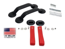 1974-1994 New RED Interior Door Pull Handle Kit for Porsche 911 930 964 96 RS