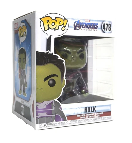 Funko Pop Hulk #478 6" Avengers Endgame Vinyl Bobble-Head MIB