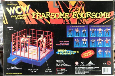 wcwフォーホースメン WCW Fearsome Foursome 4-pack Original San Francisco Toy Makers MIB
