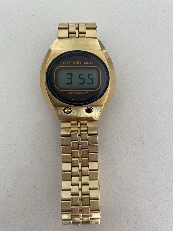 CITIZEN QUARTZ CRYSTRON LC 60-7061 Digital Watch Japan - image 4 of 4