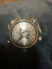 AMERICAN OUTLAW WHEELS CHROME CUSTOM WHEEL CENTER CAP # BC-786S 5-Lug