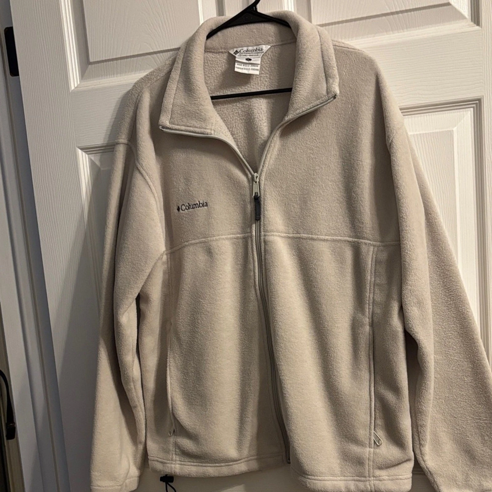 Columbia Off-White Fleece Jacket