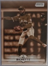 2025 Topps Stadium Club - Bo Bichette Sepia Parallel - Toronto Blue Jays