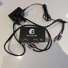 PRO-JECT PHONO BOX MM PREAMP TURNTABLE PHONO STAGE WITH PSU VGC