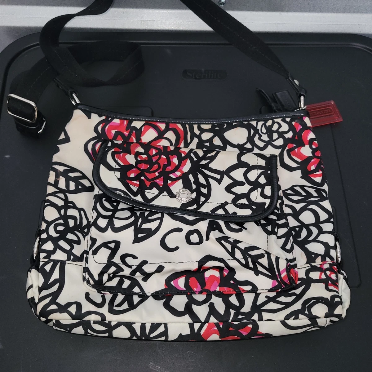 Coach Poppy Shoulder Bag Red Bags & Handbags for Women for sale | eBay