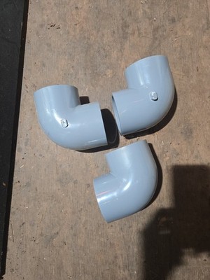 IPEX Pipe Elbow 90 Degree SCH 80/XH 3-Inch - Lot of 3 - Part # 059201