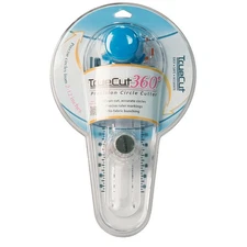 TrueCut 360° Fabric Circle Cutter – Rotary Cutting Tool for Quilting,