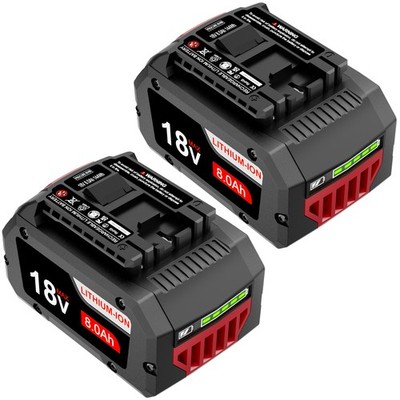 For Bosch 18V 8.0Ah Lithium-Ion Battery Professional GBA BAT609 BAT620 BAT610