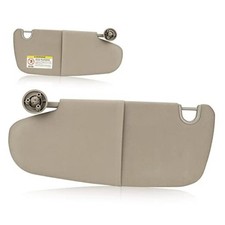 Simple Plastic Sun Visor for 2002-2009 Dodge Ram 1500, 2500, 3500 Driver Left