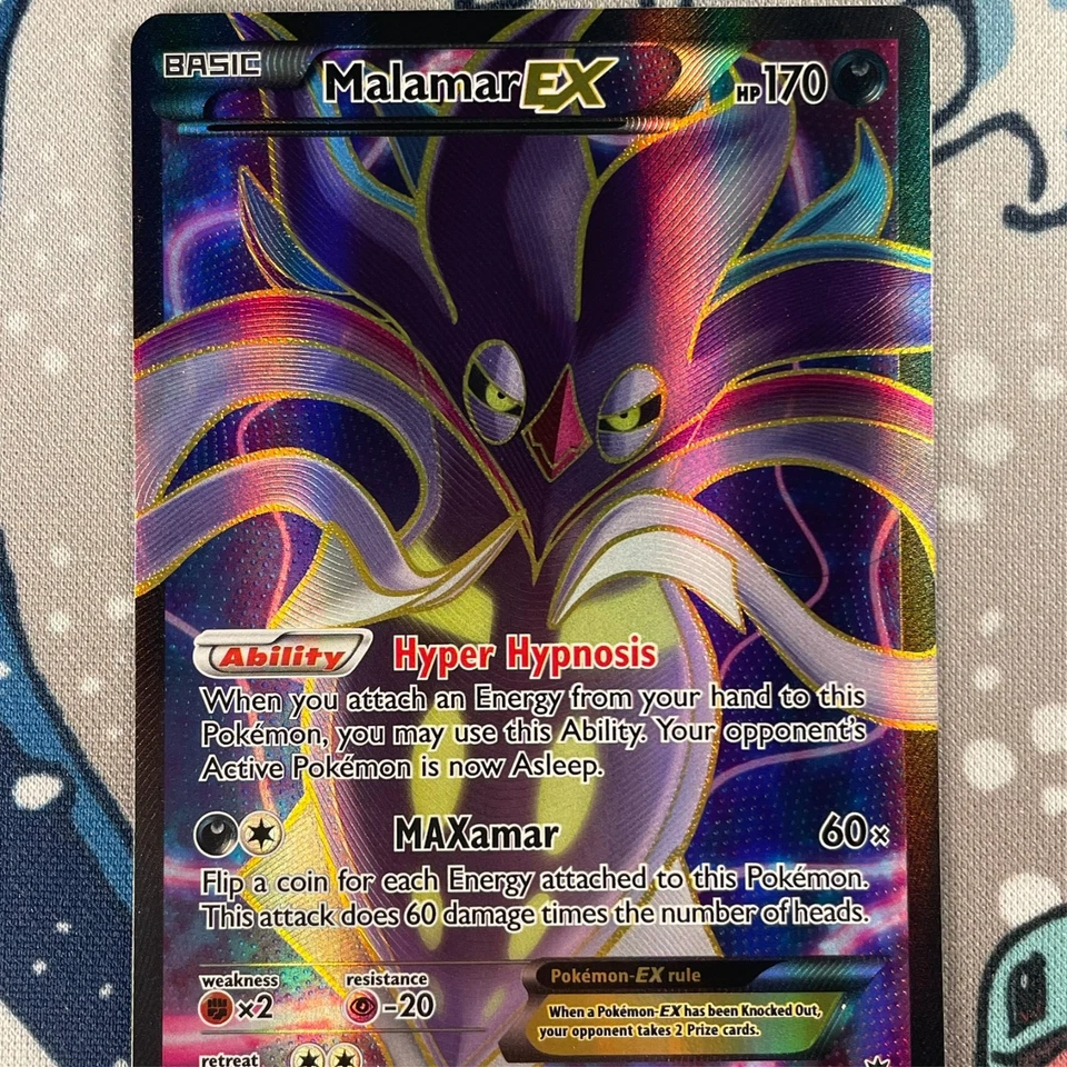 Malamar EX 115/119 Full Art Holo Ultra Rare XY Phantom Forces Pokemon Card LP - Image 2 of 3