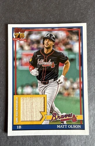 2026 Topps Series 1 Matt Olson Base (RAW)
