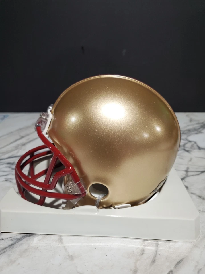 Doug Flutie Gerard Phelan Signed Boston College Mini Helmet "11-23-84"  - Image 4 of 4