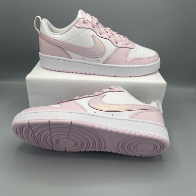 Nike Court Borough Low 2 SE (GS) Big Kids' Shoes 6Y White