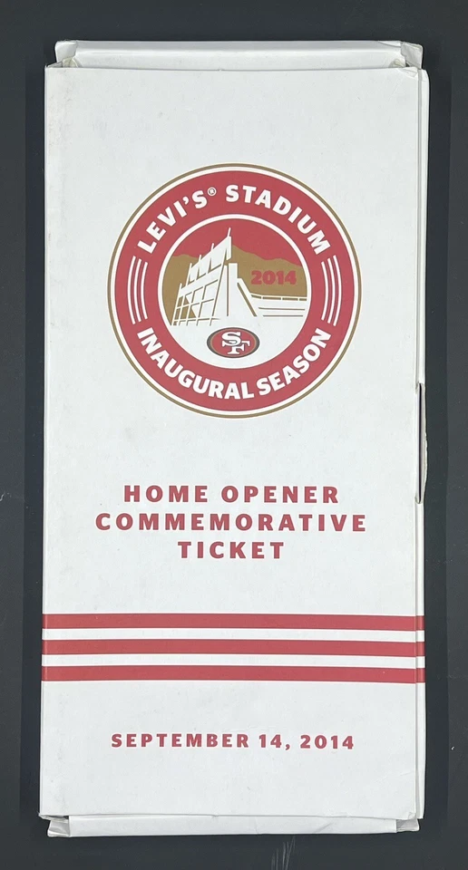 Patrick Willis Signed 2014 San Francisco 49ers Commemorative Ticket Stub JSA - Image 4 of 4