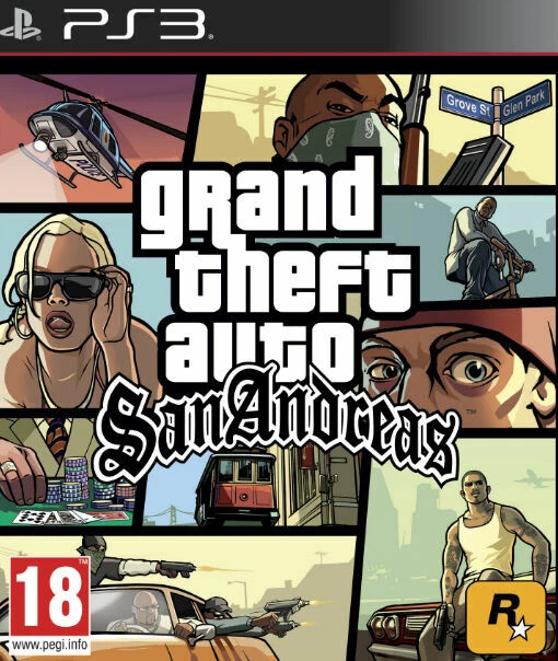Grand Theft Auto: San Andreas Sony PlayStation 3 Video Games