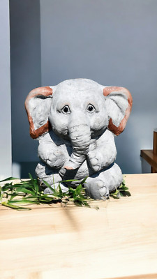 Latex und Fiberglas Gießform kleiner Rüssel Daunen Elefant