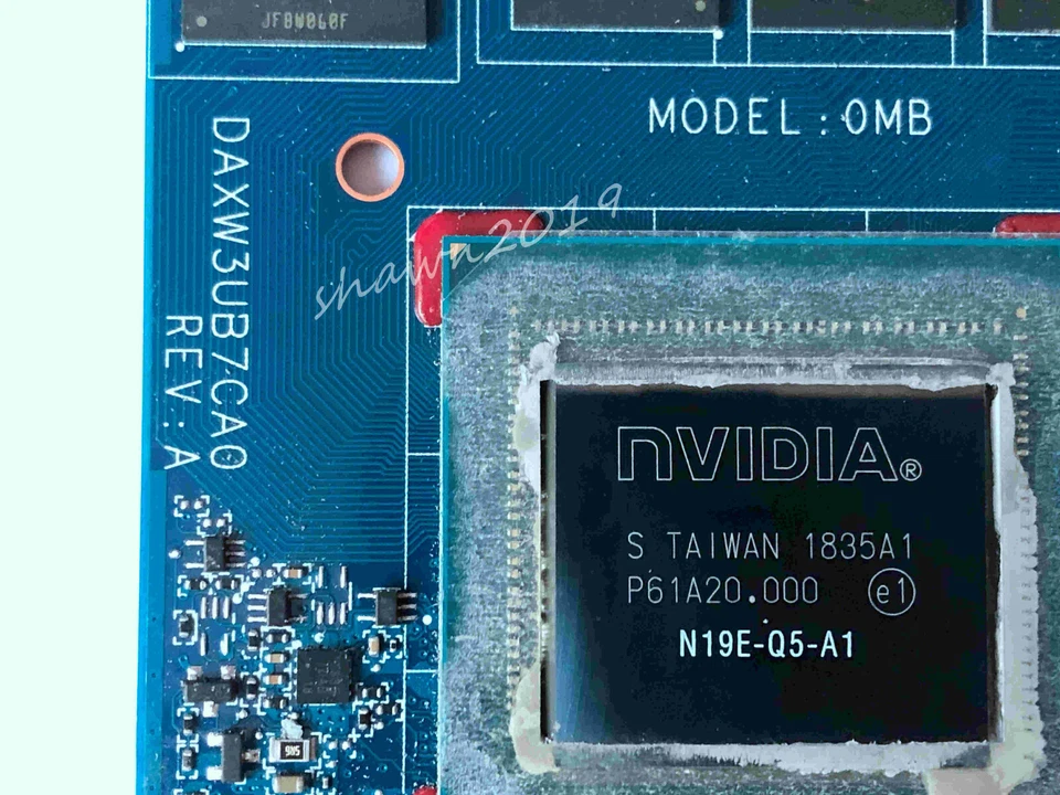 NEW HP ZBook 17 G6 Nvidia Quadro RTX5000 16GB GDDR6 N19E-Q5-A1 GPU VIDEO CARD - Image 2 of 4