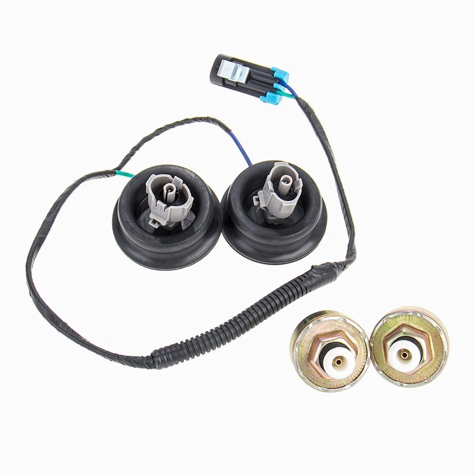 2 件装敲门传感器带线束对套件适用于雪佛兰索罗德 GMC Sierra 凯迪拉克 — 第 4/4 张图片