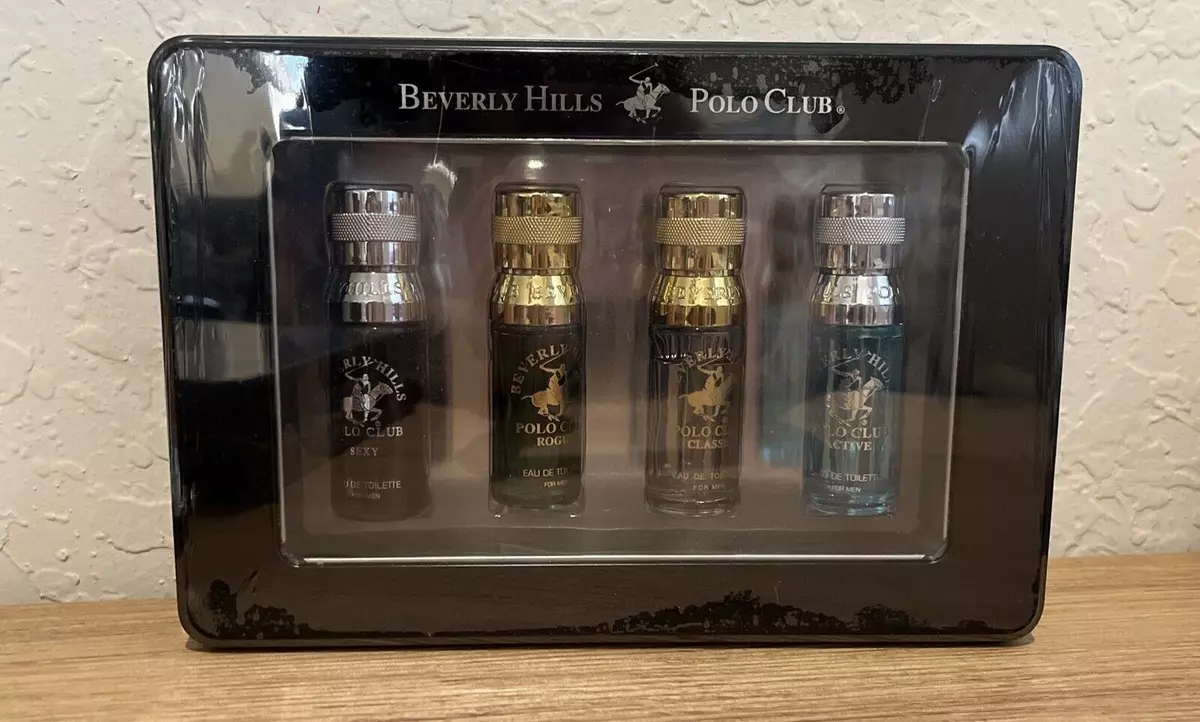 Beverly hills polo club perfume set of 4 clearance