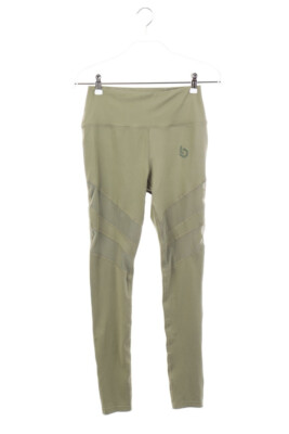 BEYOND LIMITS Leggings Sport Fitness Workout Mesh Einsatz S khaki