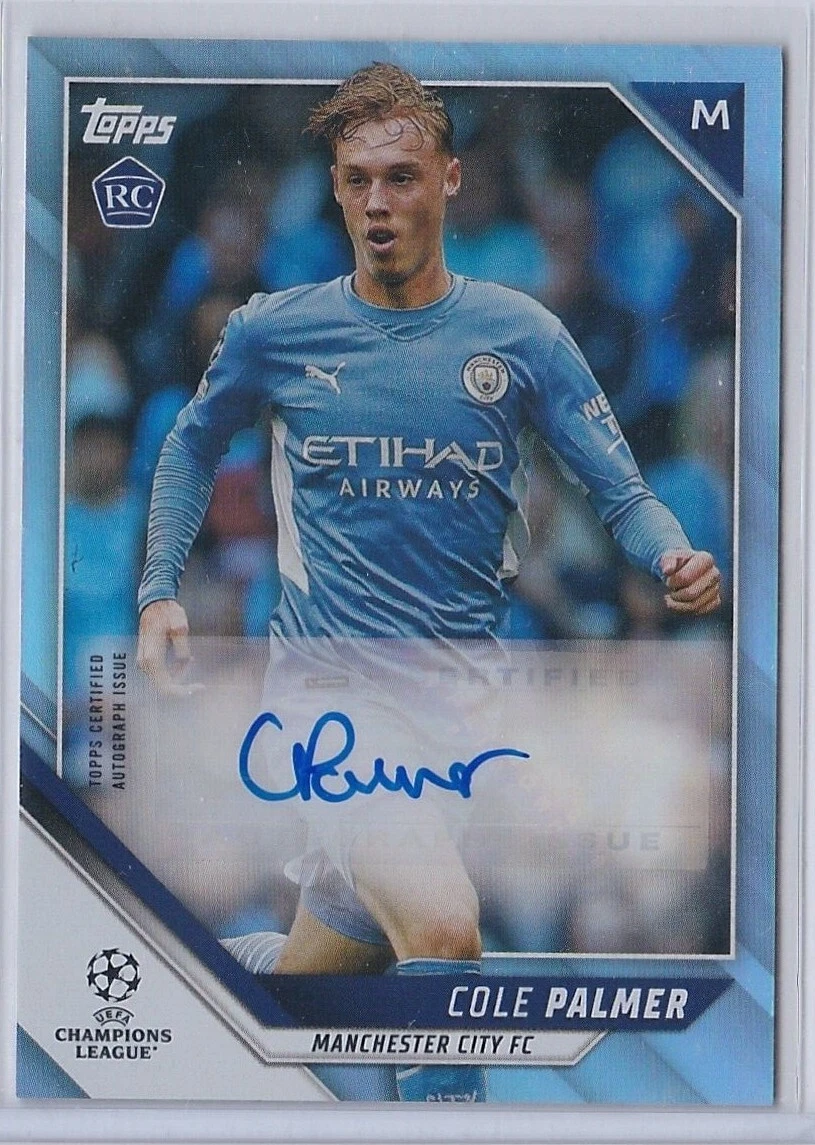 2021-22 TOPPS MUSEUM COLLECTION UEFA CHAMPIONS LEAGUE COLE