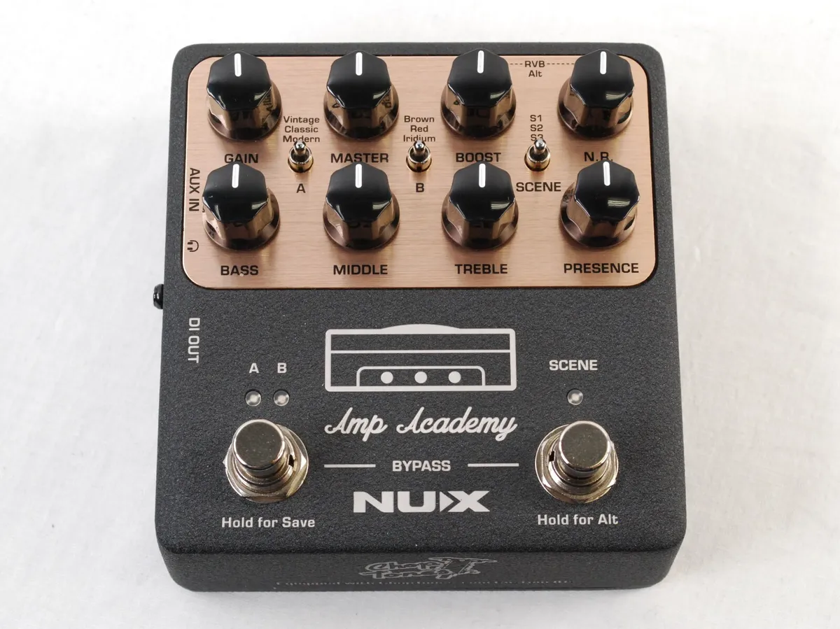 Used NUX NGS-6 Amp Academy Amp Modeler Guitar Effects Pedal