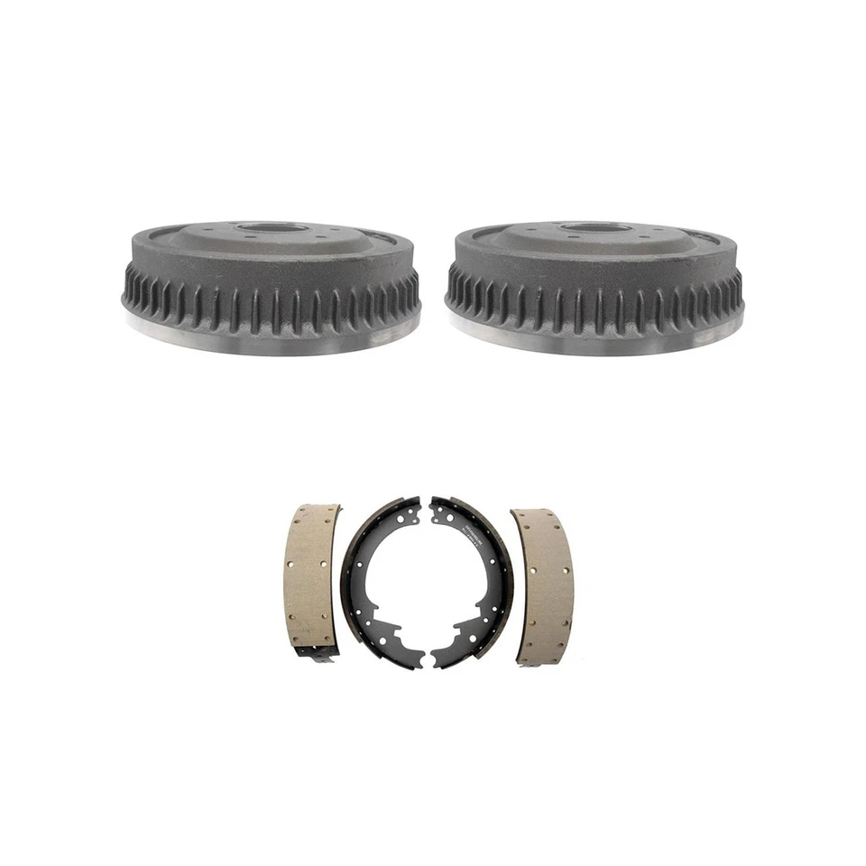 Kit trasero Raybestos tambores de freno y zapatas de freno para Jeep J20 1975 1974 Foto 4 de 4