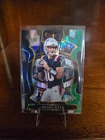 2025 Panini Select Football - Drake Maye Green/Black Shock #80 Patriots