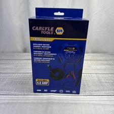 CARLYLE TOOLS NAPA Intelligent Battery Charger CBM612V4A 4.0 AMP - Excellent
