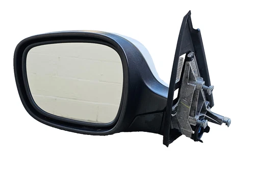 2011-2017 BMW X3 Left Driver View Door Mirro Power w/ Camera White OEM