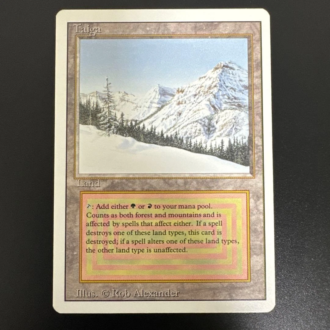 Taiga Magic: The Gathering Individual Trading Card Games for sale