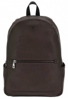 GUESS Torino Rounded Backpack Rucksack Rucksack Dark Brown dunkelbraun Neu