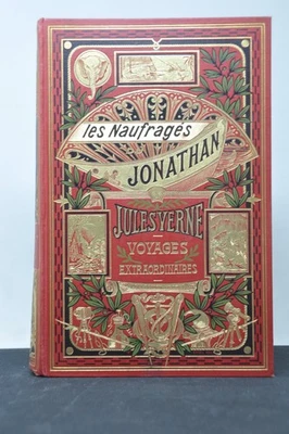 Les Naufragés du Jonathan Jules Verne Hetzel edition originale - Photo 1/4