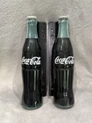 Vintage Acrylic Coca Cola Bottle With Door Handles 9 3/4” Tall 1 Pair