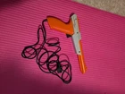 Nintendo NES Zapper 1985 Duck Hunt Gun Authentic NES-005 Orange Vintage Gaming