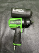 snap-on tools 1/2" drive air impact gun PT850 green impact wrench