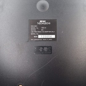 NEO GEO AES Console System NEO-0 + Controller UNIBIOS SNK Tested Working