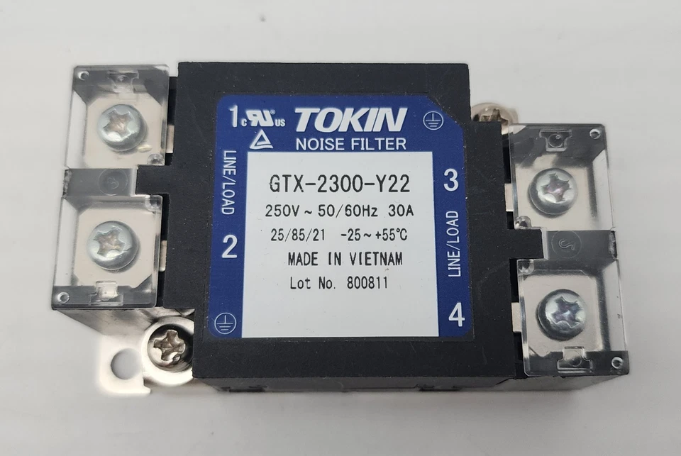 TOKIN GTX-2300-Y22 NOISE FILTER GTX2300Y22 *EXPEDITE AVAILABLE* - Bild 1 von 1