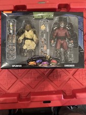 NECA Splinter Vs Shredder 2-Pack Teenage Mutant Ninja Turtles TMNT Action Figure