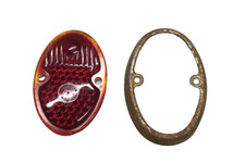 1933-1936 Chevy Tail Light Bezels Lens Set