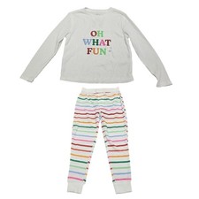 Kids Sleepwear Girl Boys Pajama Set X-Small Size 4/5 Top with Pants