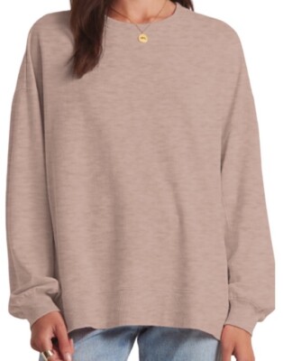Z Supply Modern Weekender Heather Latte 