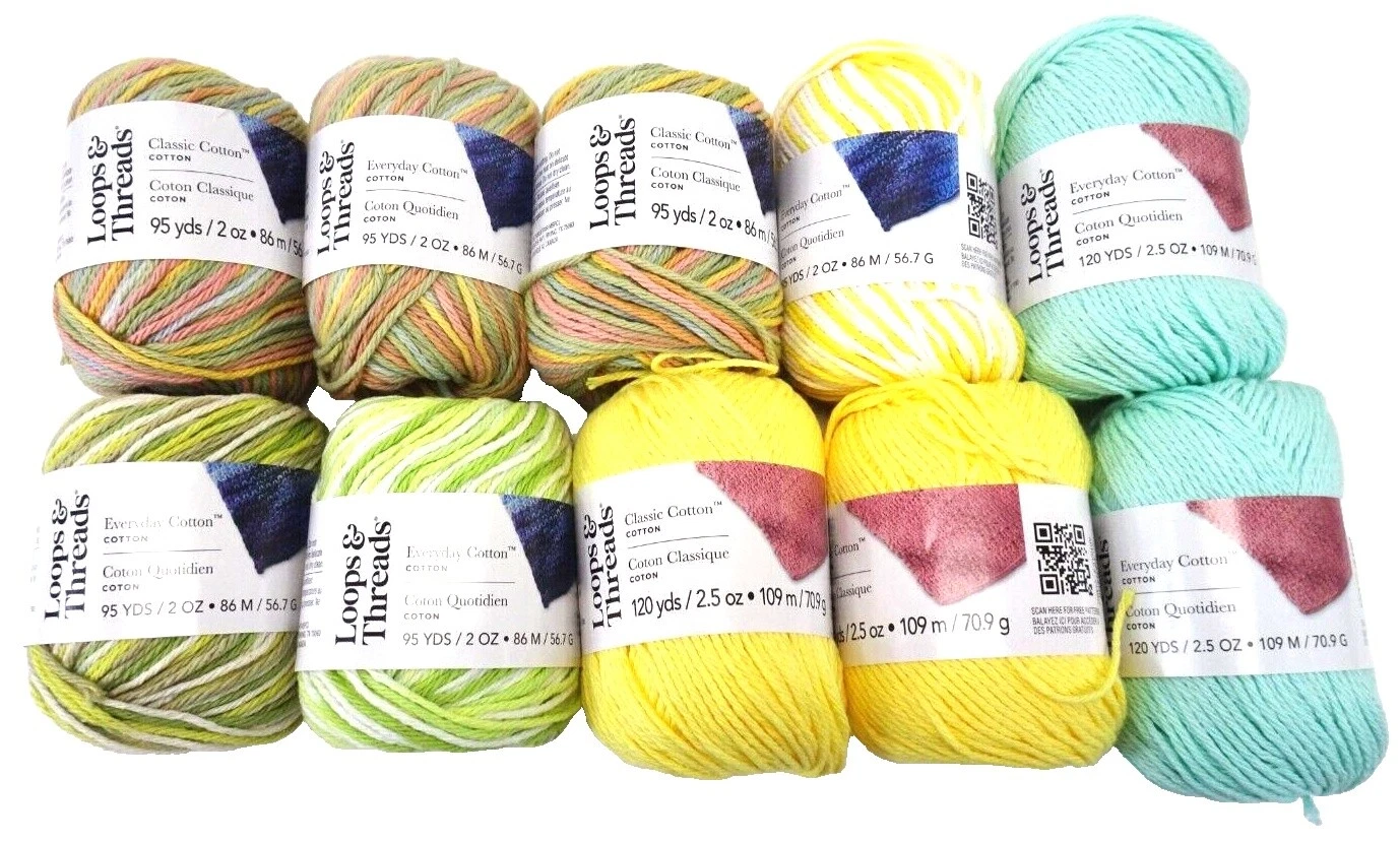 Mixed Lot Multi-Color Chunky Yarn Yarns