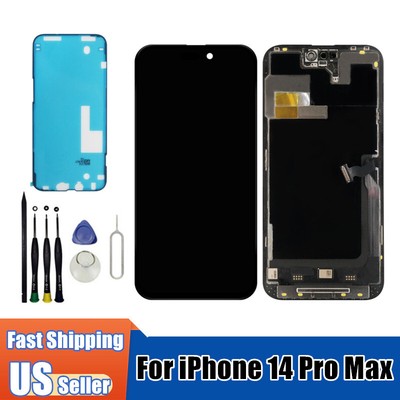 LCD For iPhone 14 Pro Max Touch Screen Assembly Display Incell Replacement +Tool