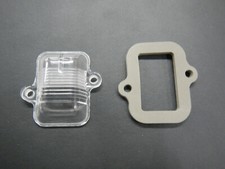 1966 1967 Buick Riviera License Plate Light Lens Gasket 66 67 Lamp Bumper New