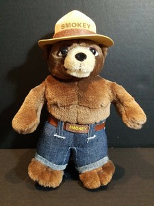 Smokey The Bear Plush Doll Stuffed Animal 9â€  2005 | eBay