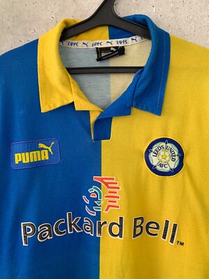 PUMA 1996-1999 LEEDS UNITED shirt △51 PUMA 1996-1999 LEEDS UNITED shirt △51 PUMA 1996-1999 LEEDS UNITED