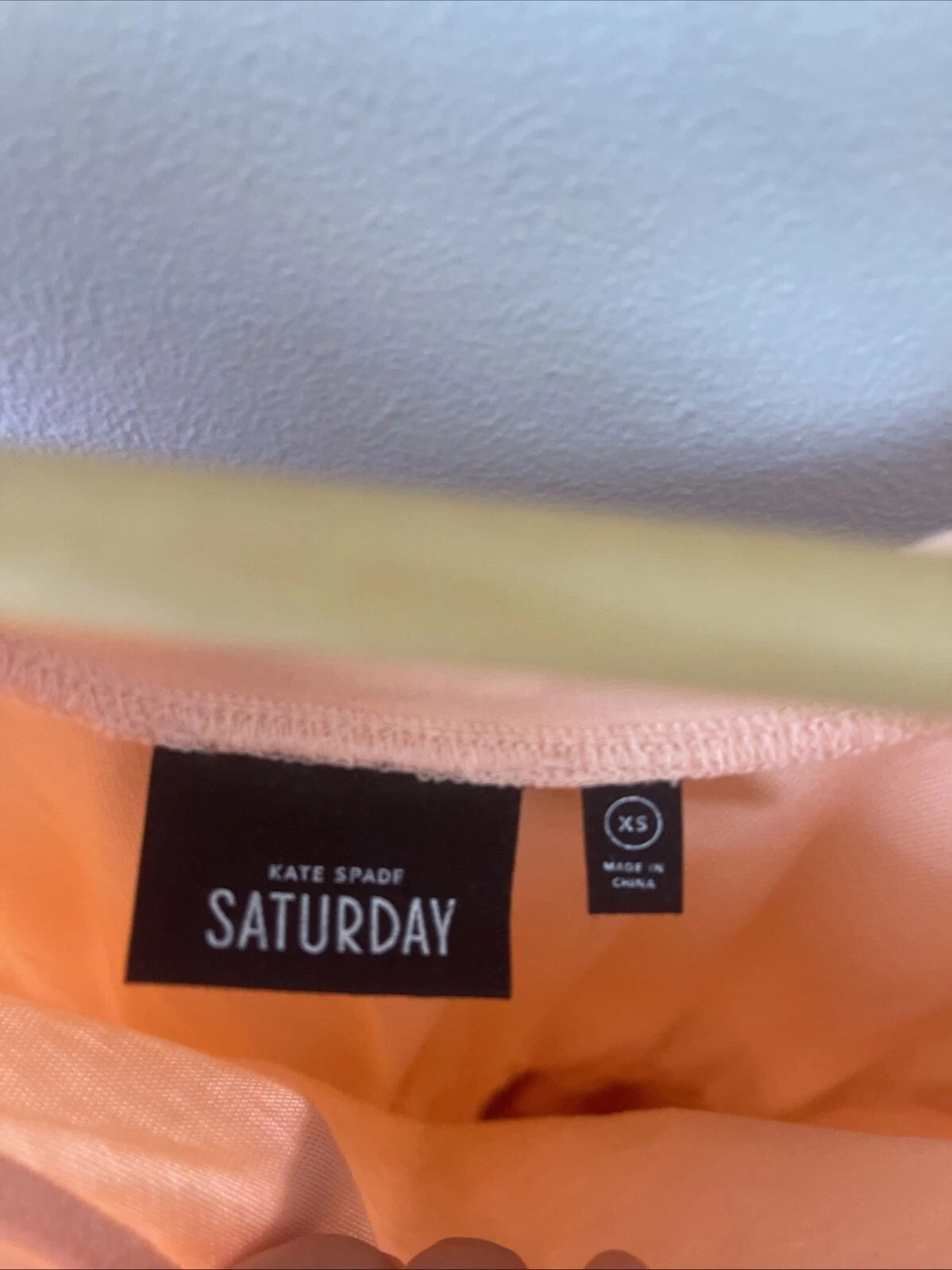 Abito Kate Spade Saturday Peach vestibilità N svasato con gonna plissettata taglia XS