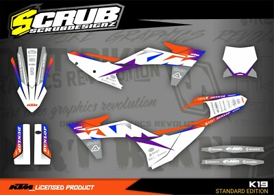 KTM Graphic SX SXF 2023 2024 125 250 300 350 450 Decals XC XCf